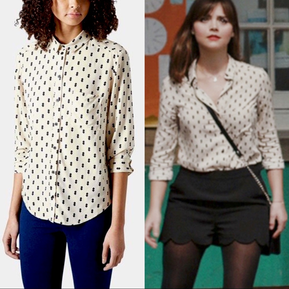 Topshop Diamond Blouse (DW Clara Oswald SA)